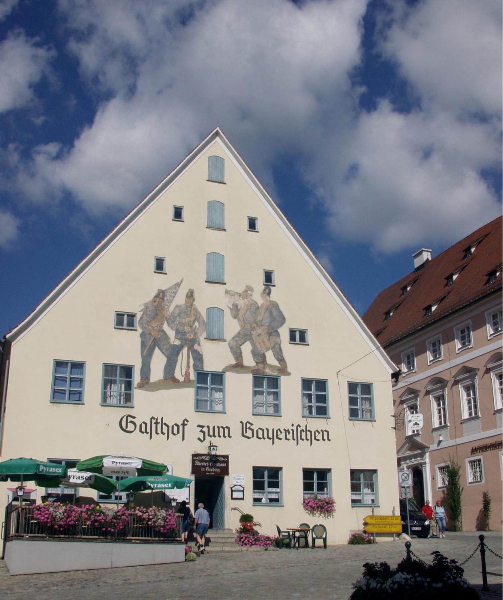 Gasthof Zum Bayerischen Greding Extérieur photo